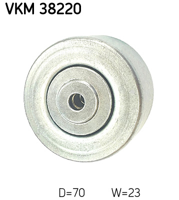 Napínacia kladka rebrovaného klinového remeňa SKF (VKM 38220)